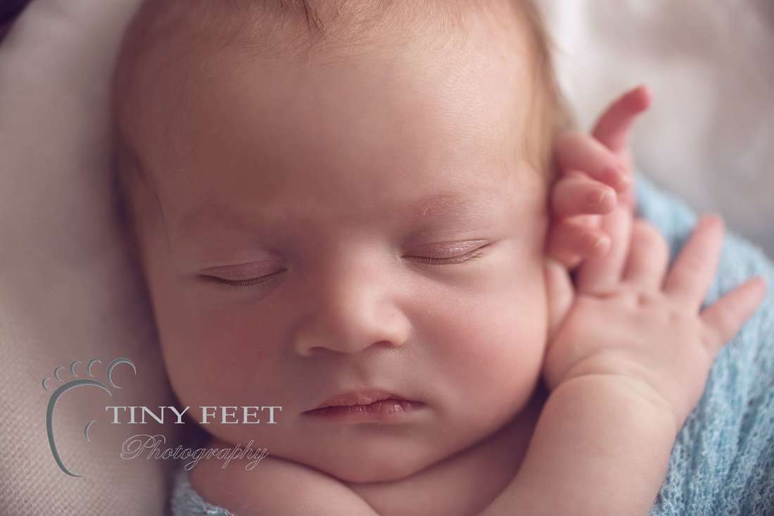Tiny Feet Photography, newborn baby macro detailed shots of baby face