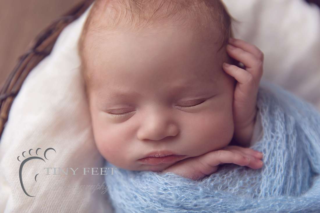 Tiny Feet Photography, Macro shot of baby boy features