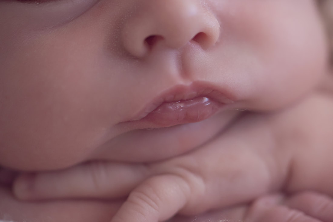 Tiny Feet Photography Newborn baby lips