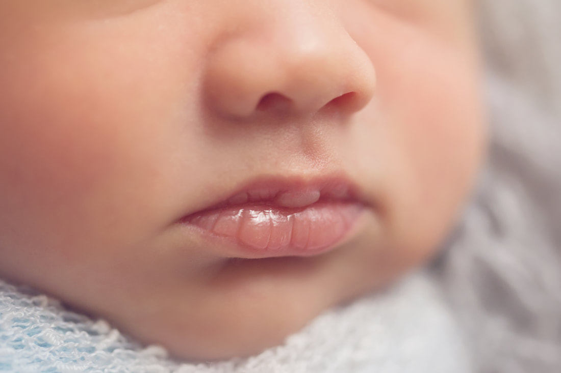 Tiny Feet Photography macro shots of baby lips