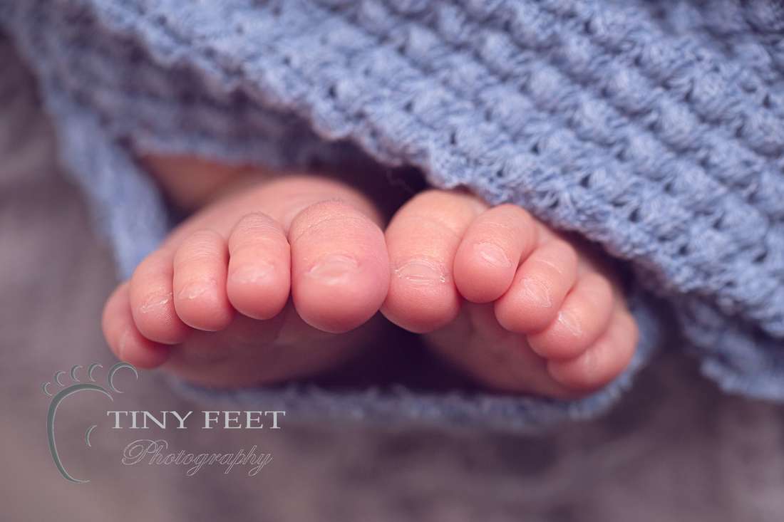 Tiny Feet Photography Newborn baby boy close up macro shots of baby toes