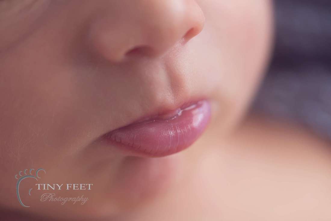 Tiny Feet Photography Baby lips