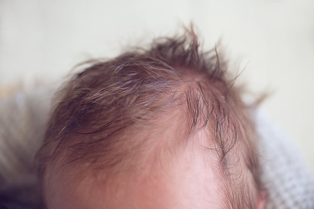 Tiny Feet Photography Macro detailed shots of baby hair