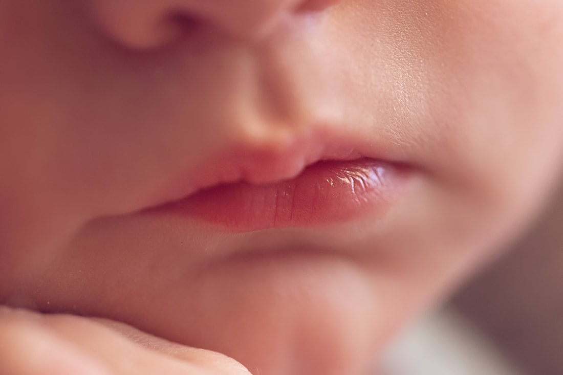 Tiny Feet Photography Macro detailed shots of babies lips
